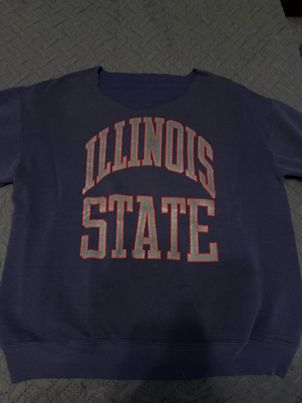 Illinois State Navy Blue Sweatshirt - Unbranded